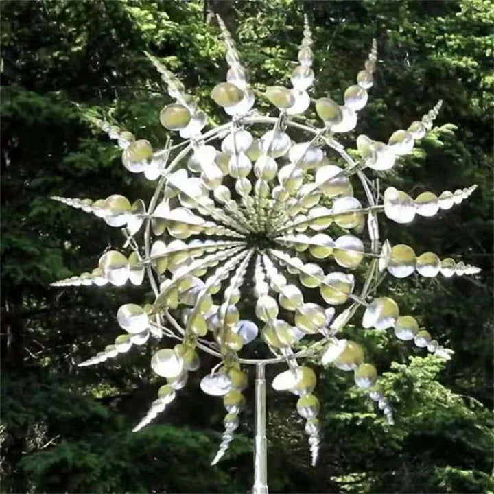 Neue Anti-Rost Magische Metallwindmühle - Kinetische Metall-Windspiele