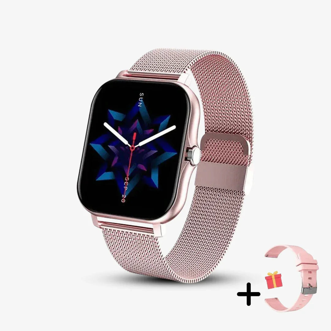 Damen Smartwatch - Schlankes Design - Gesundheitsüberwachung