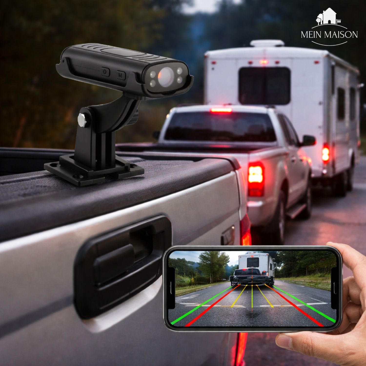 ClearView360 – Schnelle Erkennung von toten Winkeln für sicheres Rückwärtsfahren