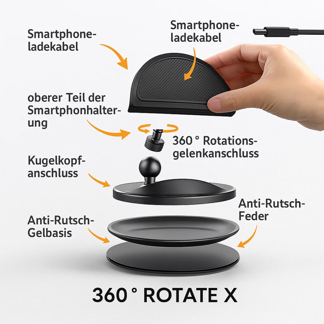 Drehbare Telefonhalterung für das Auto