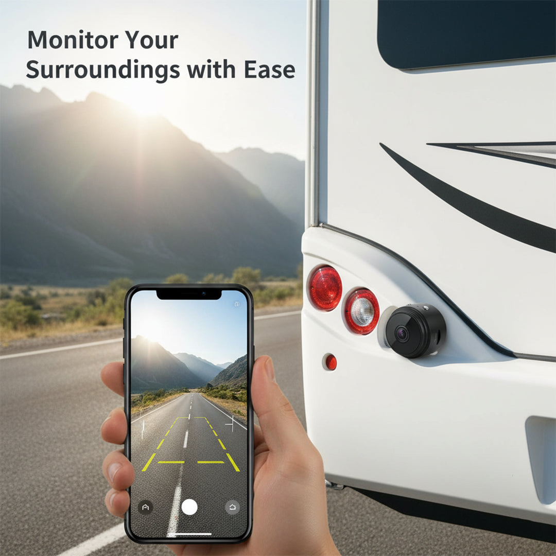 Drahtlose Rückfahrkamera - Zuverlässiges Design - Wohnmobil Anhänger