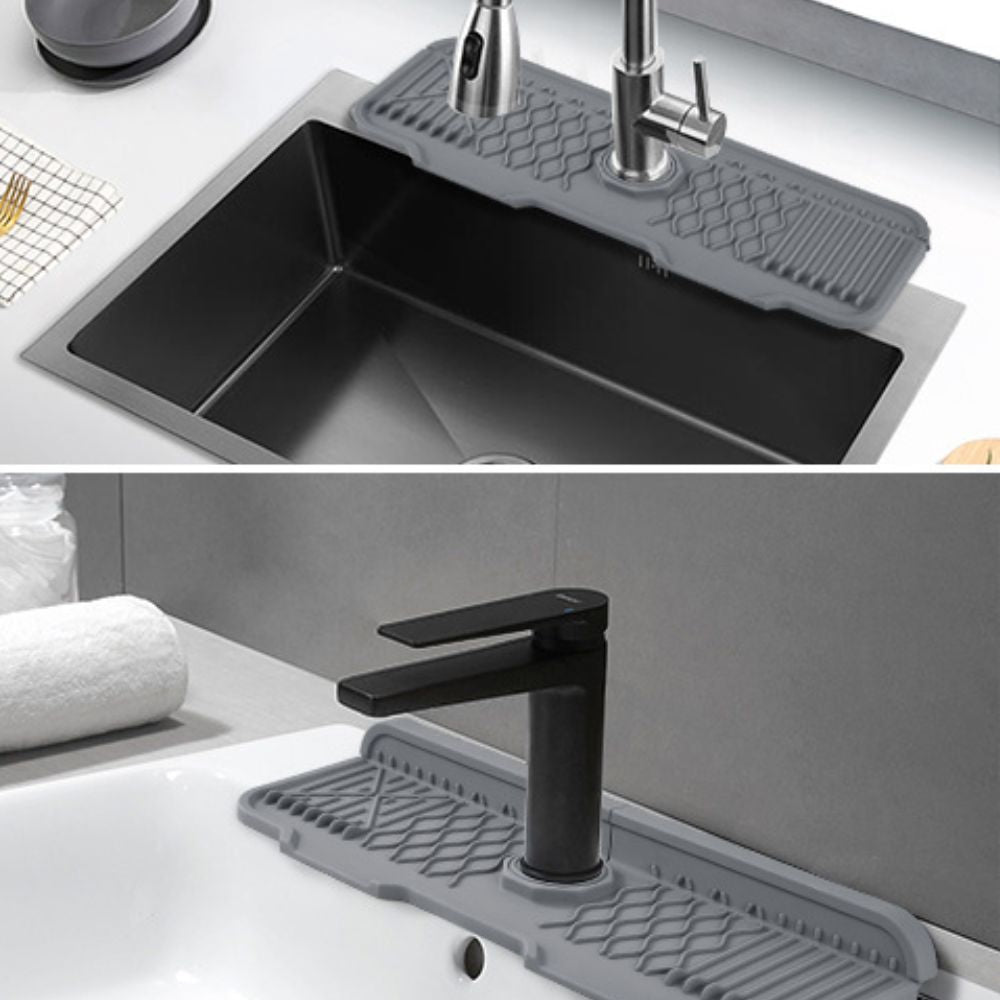 Aqua Slope Gummi Wasserhahn Spülmatte