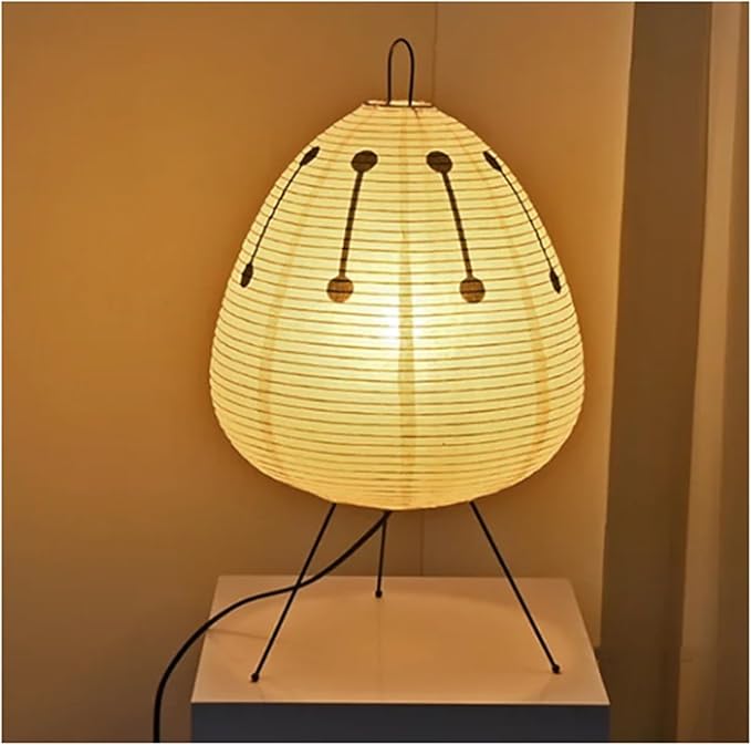Tischlampe Reispapier Retro Japanisch Design