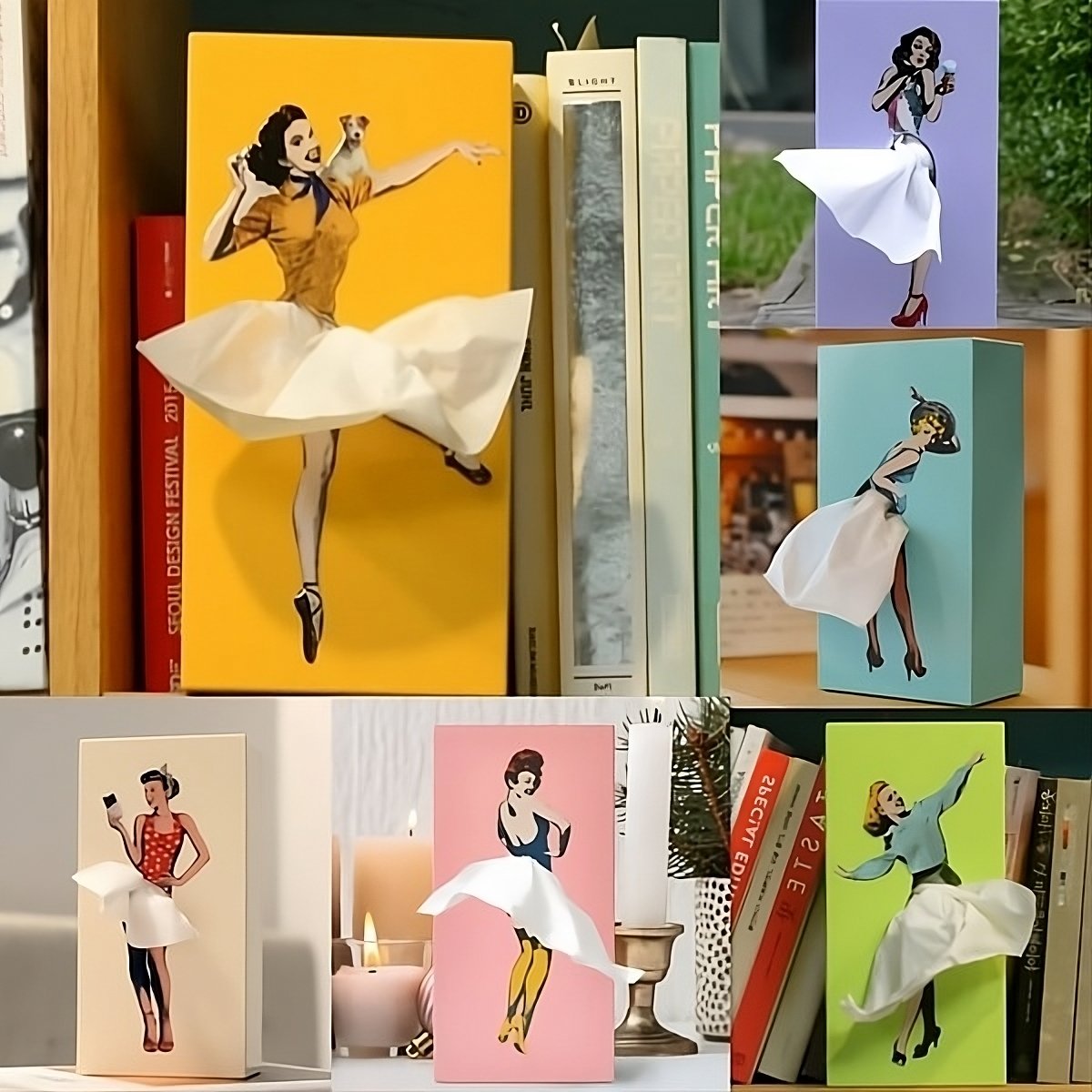 Flying Skirt Taschentuchbox