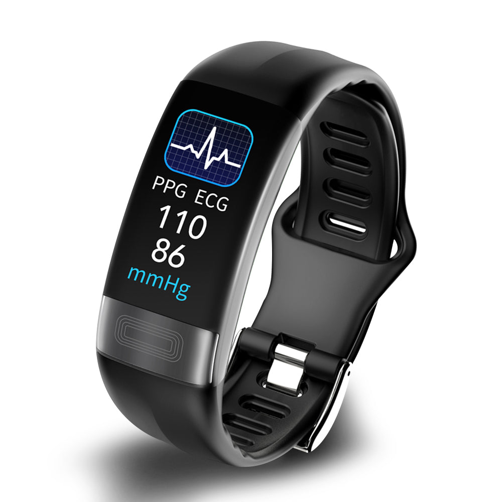 P11 Plus Health-Tracker | Professionelles EKG & Blutdruck-Monitoring | HRV-Analyse mit Lorenz-Scatterplot | SpO2 & Schlaf-Screening | IP67 Wasserdicht | Zyklustracking