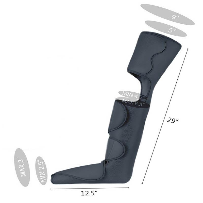 Komplettes Beinmassagegerät