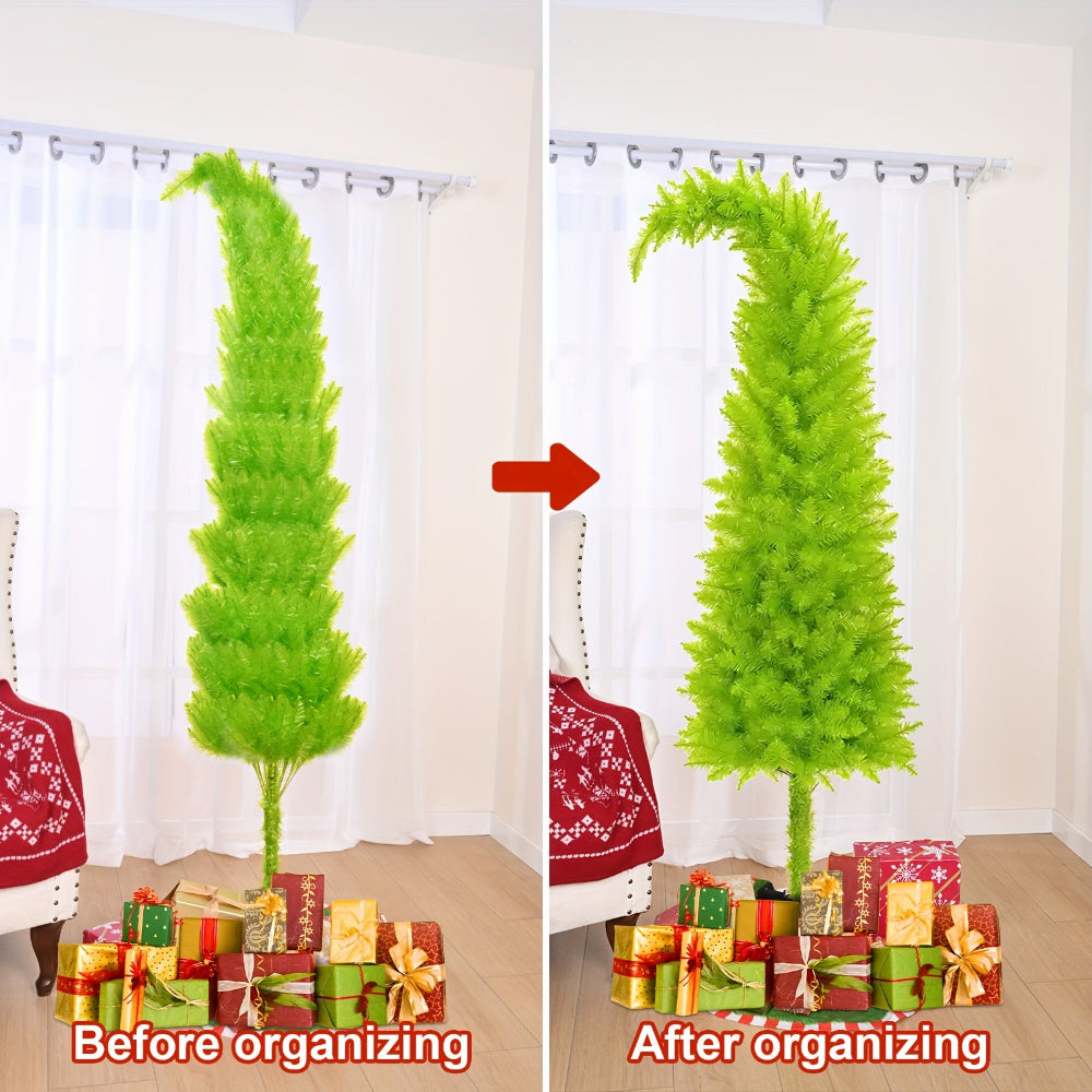 Biegbarer Weihnachtsbaum, Festliche Wohnungsdekoration Tischdisplay