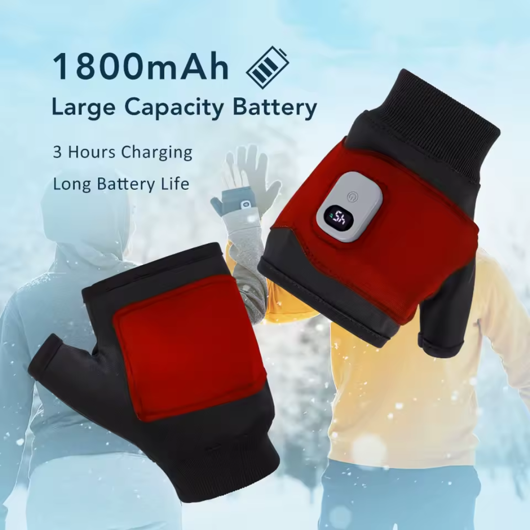 Elektrisch beheizte Handschuhe für Unisex | Touchscreen
