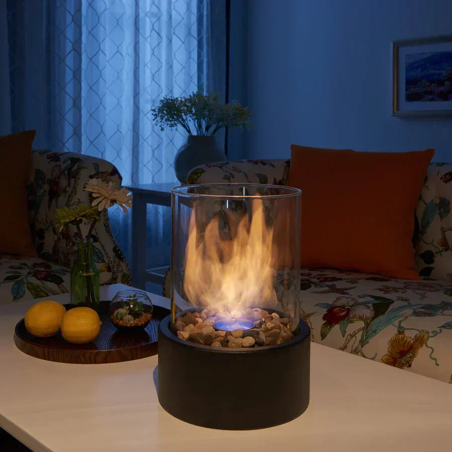 Ethanol Brenner - Tischfeuerstelle - Glaszylinder