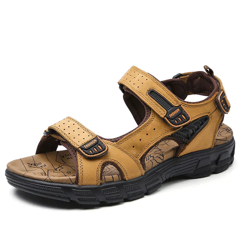 Wander Sandalen | Ergonomisch | Klettverschluss | Sport Sandalen | Herrensandalen