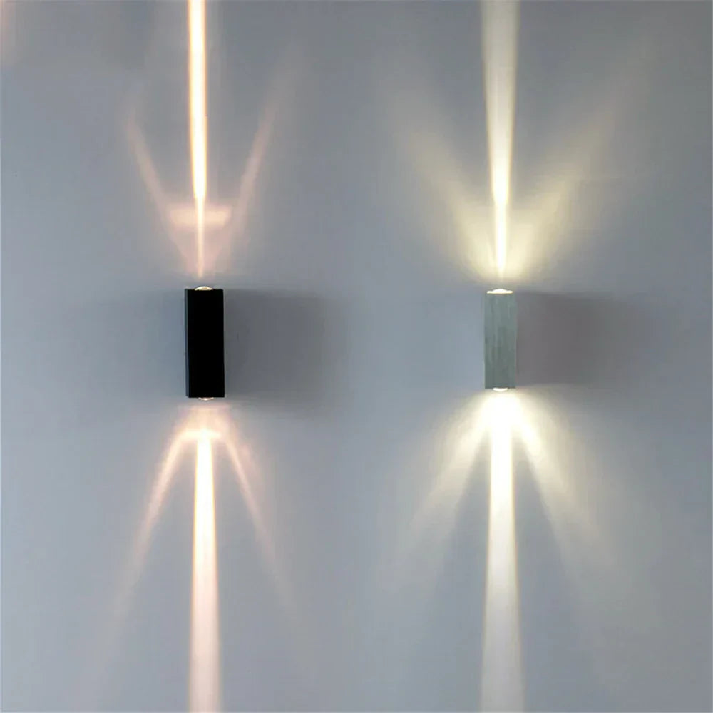 LED Außenwandleuchte Virelo Beam | IP65 wasserdicht | Aluminiumgehäuse | Für Garten, Terrasse & Fassade | 85–265 V