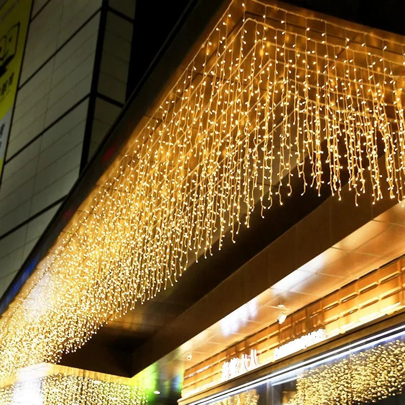 Eiszapfenlichter - Außenbeleuchtung - LED-Dekor