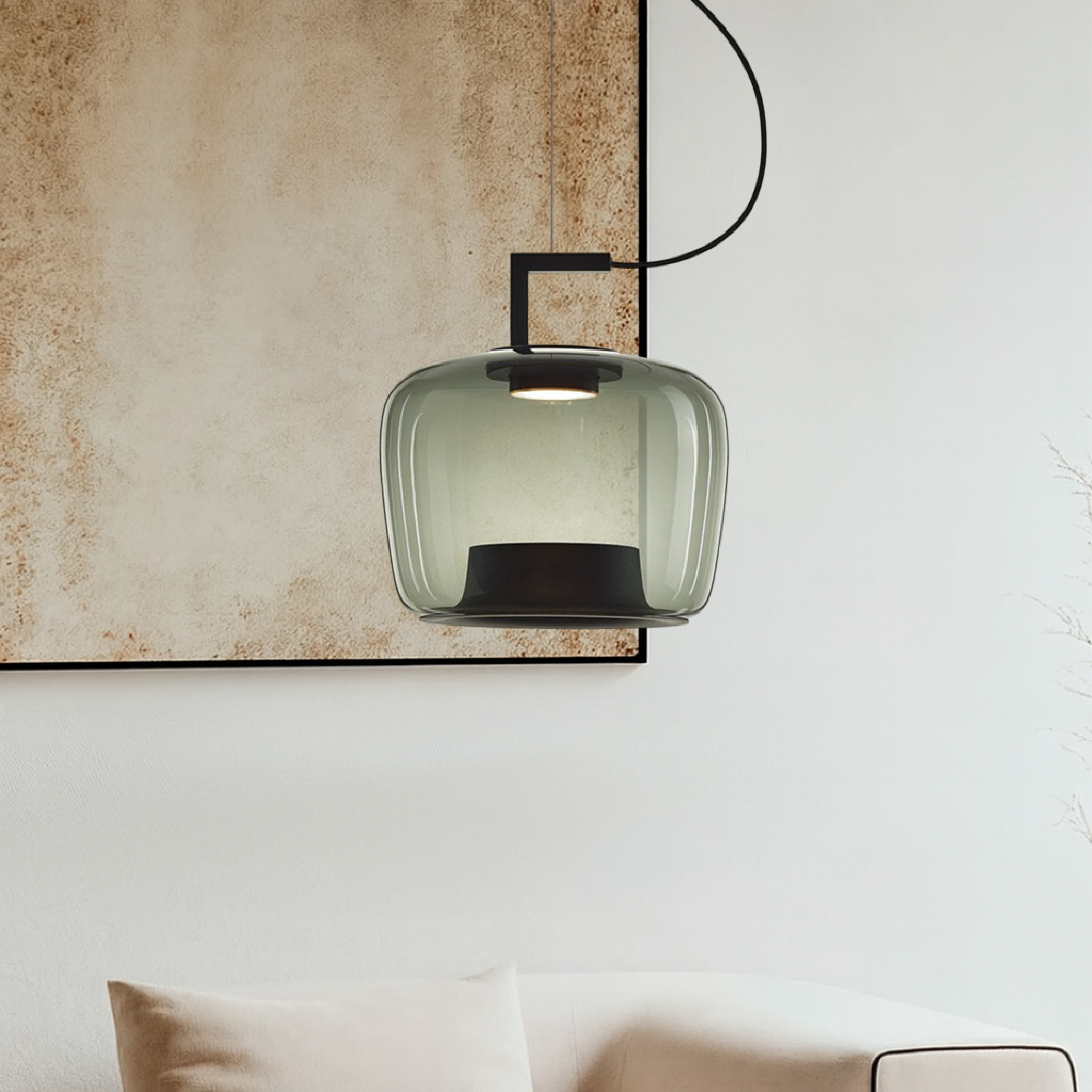 Jaura's Glas Pendelleuchte