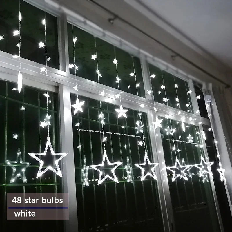LED Sternen Girlande - Dekorative Beleuchtung