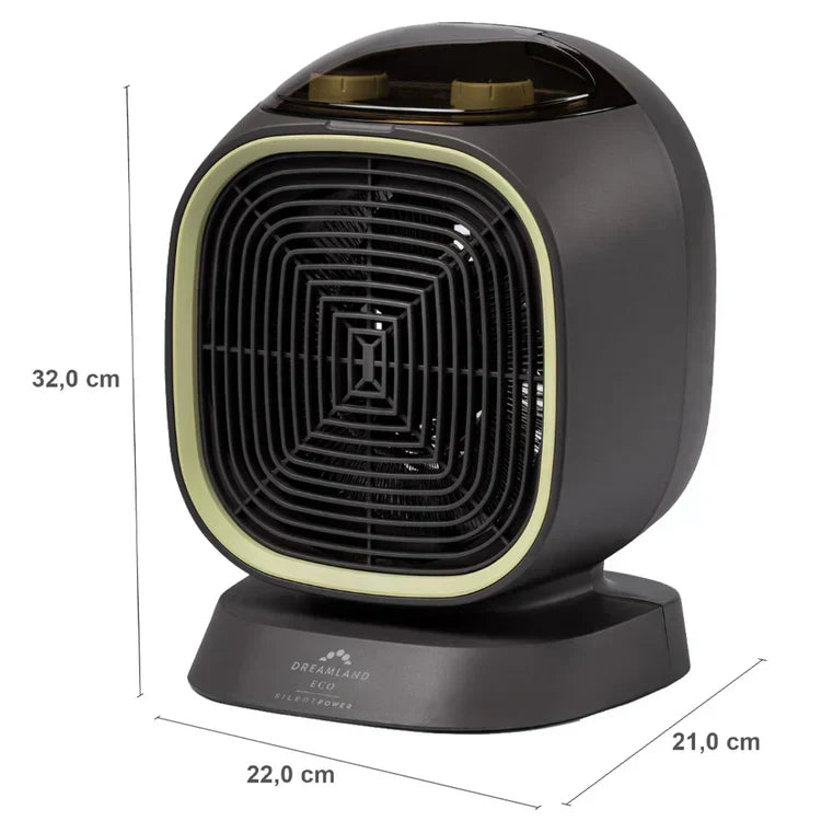 Energieeffizienter Ventilator-Heizlüfter - Effiziente Heizung - Kühlfunktion