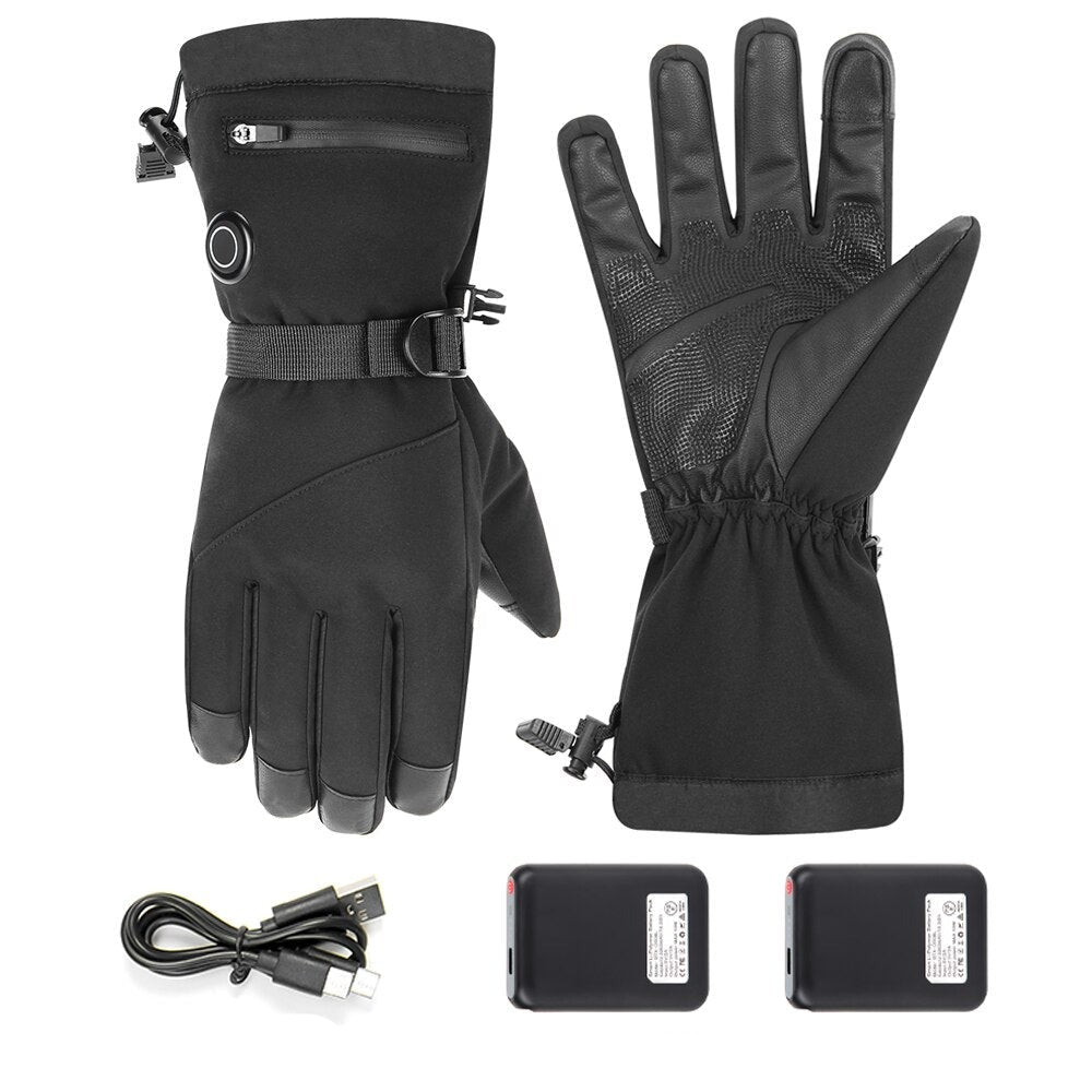 Beheizbare Winterhandschuhe mit 5000MAh Batterien