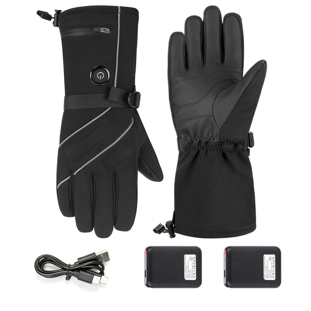 Beheizbare Winterhandschuhe mit 5000MAh Batterien