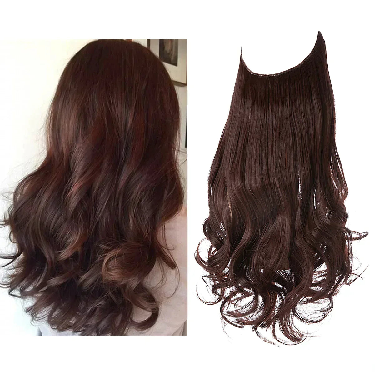 SecretHair | Qualitativ Echthaar-Extensions | 100% REMY-Qualität | Nahtloses Volumen & Länge | Natürlicher Glanz | Hitzebeständig & Langlebig