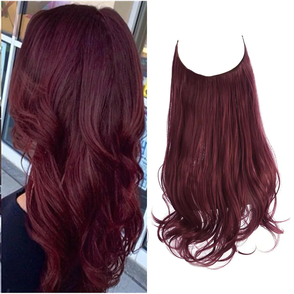 SecretHair | Qualitativ Echthaar-Extensions | 100% REMY-Qualität | Nahtloses Volumen & Länge | Natürlicher Glanz | Hitzebeständig & Langlebig