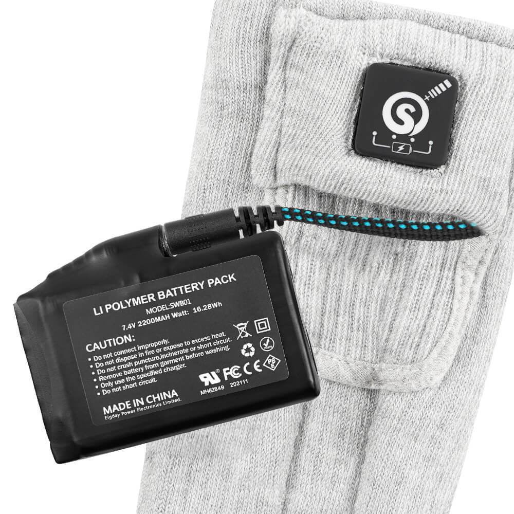 Savior Batteriebetriebene Heizsocken für Männer und Frauen