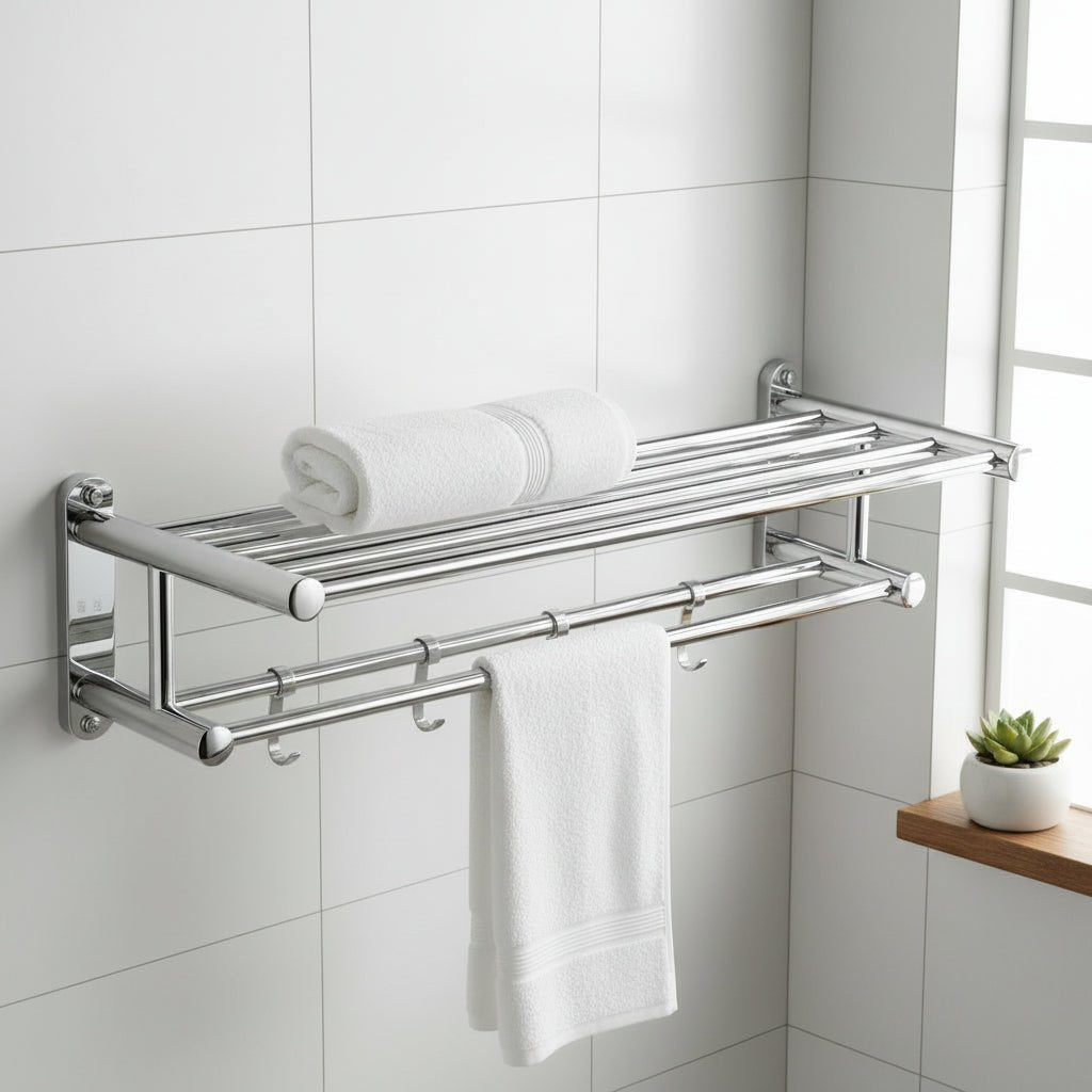 STEELRACK – Handtuchhalter aus Edelstahl für Organisation & modernes Design