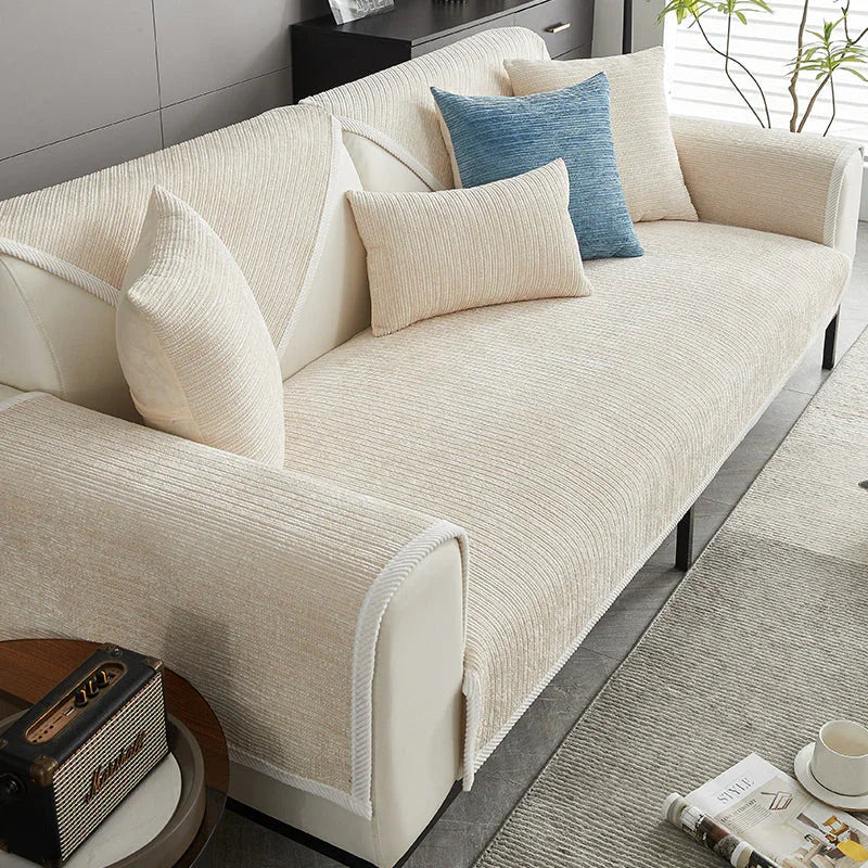 Sofaüberzug - Haustierfreundlich - Chenille-Stoff