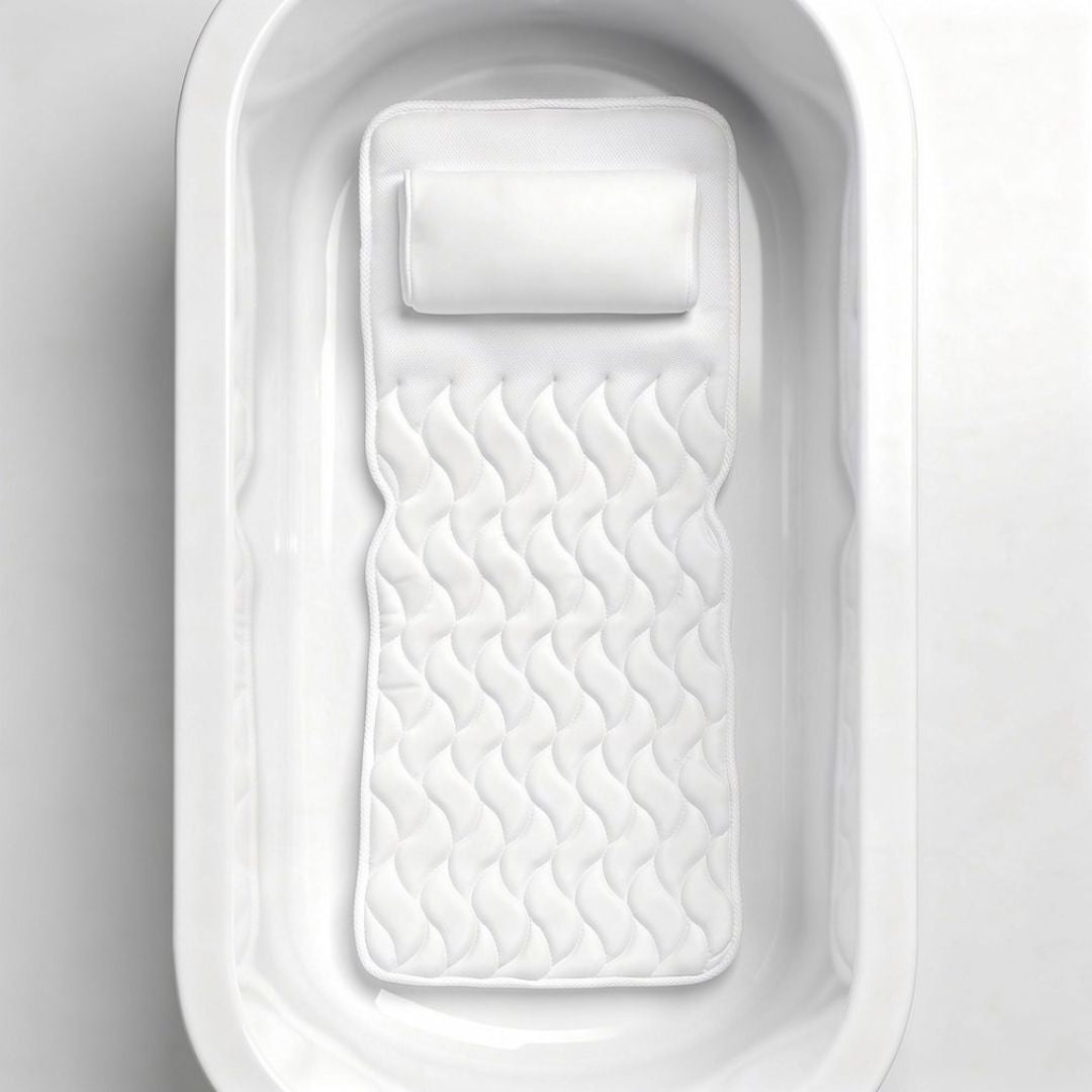 Badewannen-Kissen | Ergonomisches Badekissen | Komfortabel in der Badewanne | Badelux