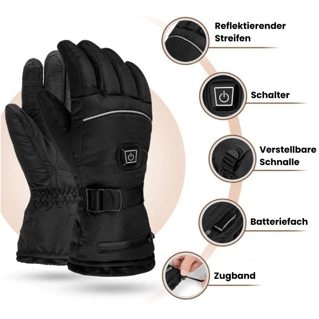 Beheizbare Handschuhe für den Winter | Heizhandschuhe | HeatKraft