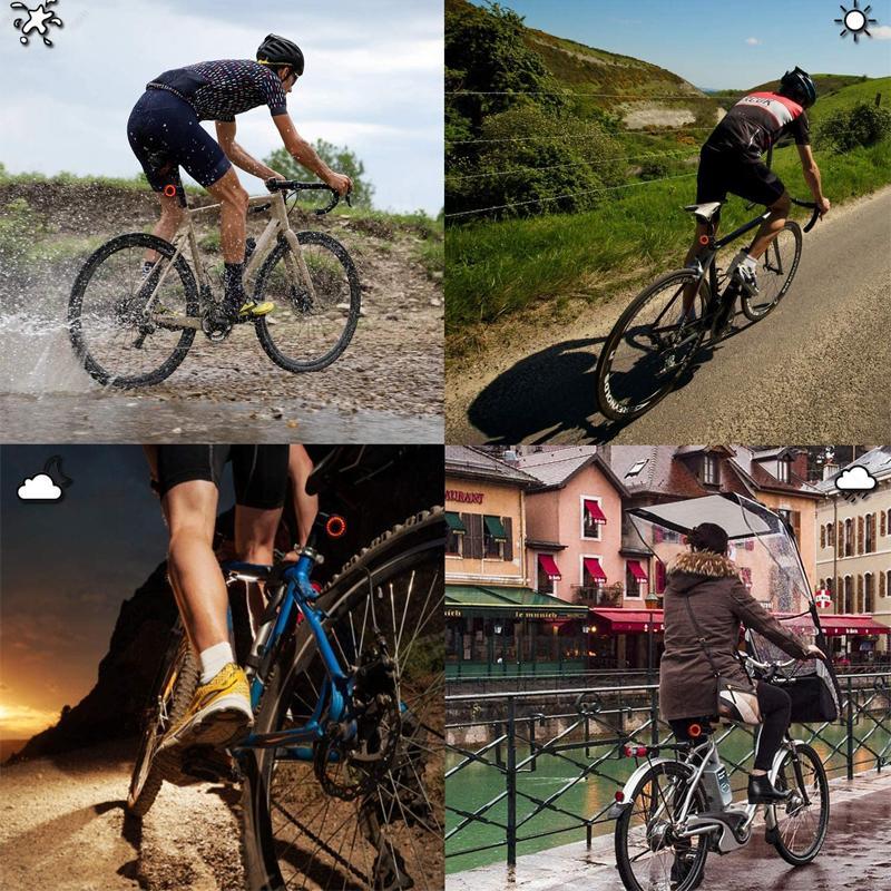 Ultra-intelligentes Rücklicht für Fahrrad