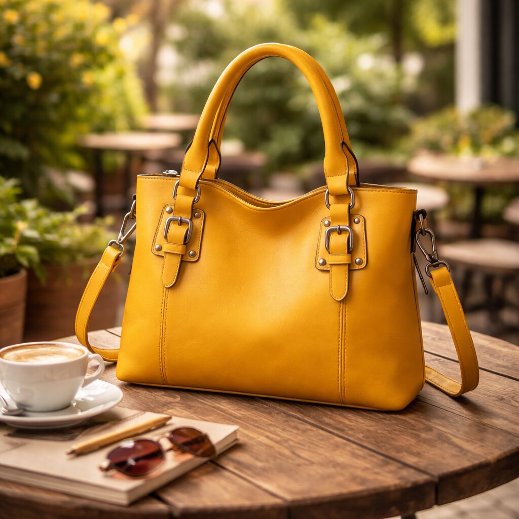 Handtasche für Frauen | Leder Umhängetasche | Schultertasche | Lunava