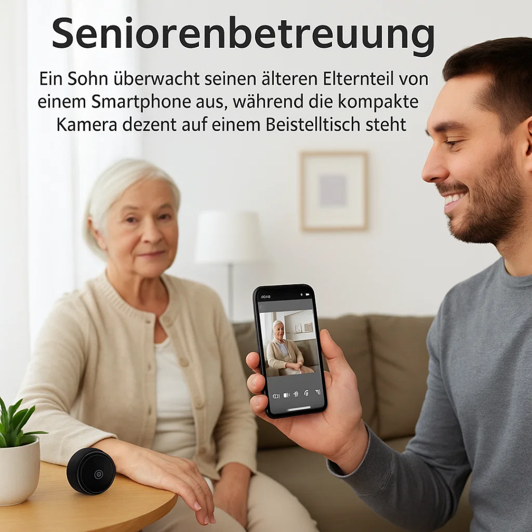 Mini WiFi Kamera 1080P HD Nachtsicht Überwachungskamera