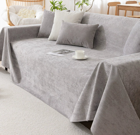 HomeGuard Sofa-Decke | Wasserfest & Kratzfest | Staubschutz & Allzwecküberwurf | Für Sofa, Bett & Wohnraum