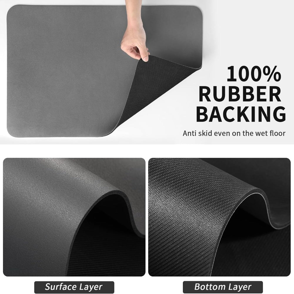 Schnelltrocknende Küchen Geschirrmatte | Hochabsorbierend
