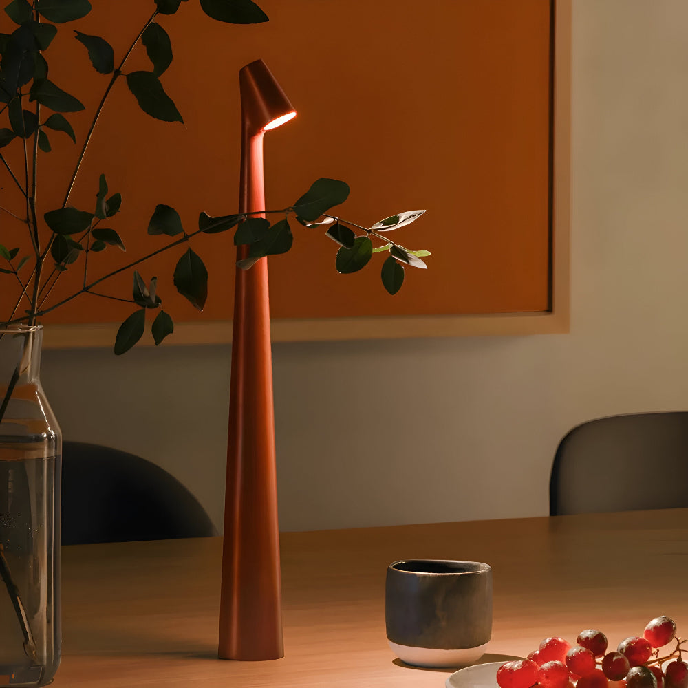 Kabellose LED Tischlampe | Lampe für Wohnzimmer & Schreibtisch | Moderne wiederaufladbare Tischleuchte | VivaLume