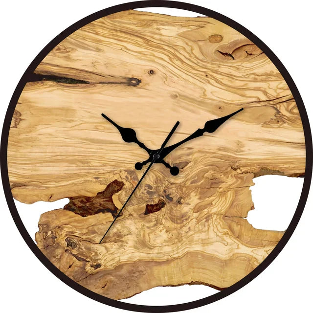 Transparente Wanduhr