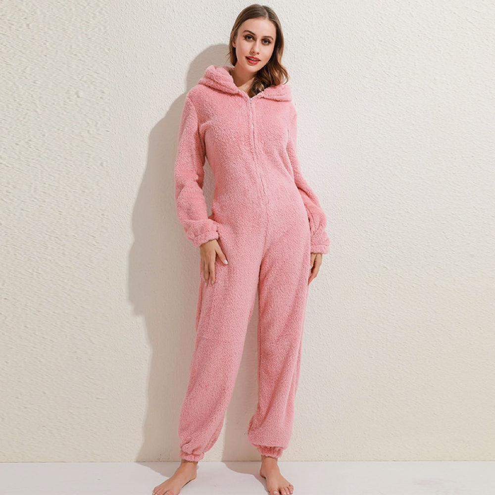Onesie Jumpsuit für Frauen | Fleece Overalls | Schmusi