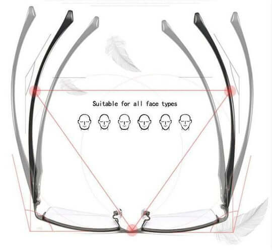 Intelligente Gleitsichtbrille mit automatischer Sehanpassung & Blaulichtfilter