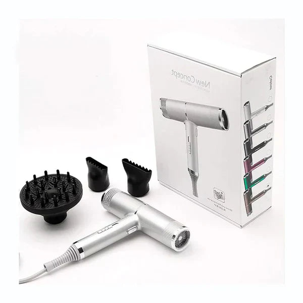 Hairvolt Ultra-Leicht Professioneller Haartrockner | Hochgeschwindigkeitsmotor 110.000 U/min | Anionen-Technologie & 3 Einstellungen