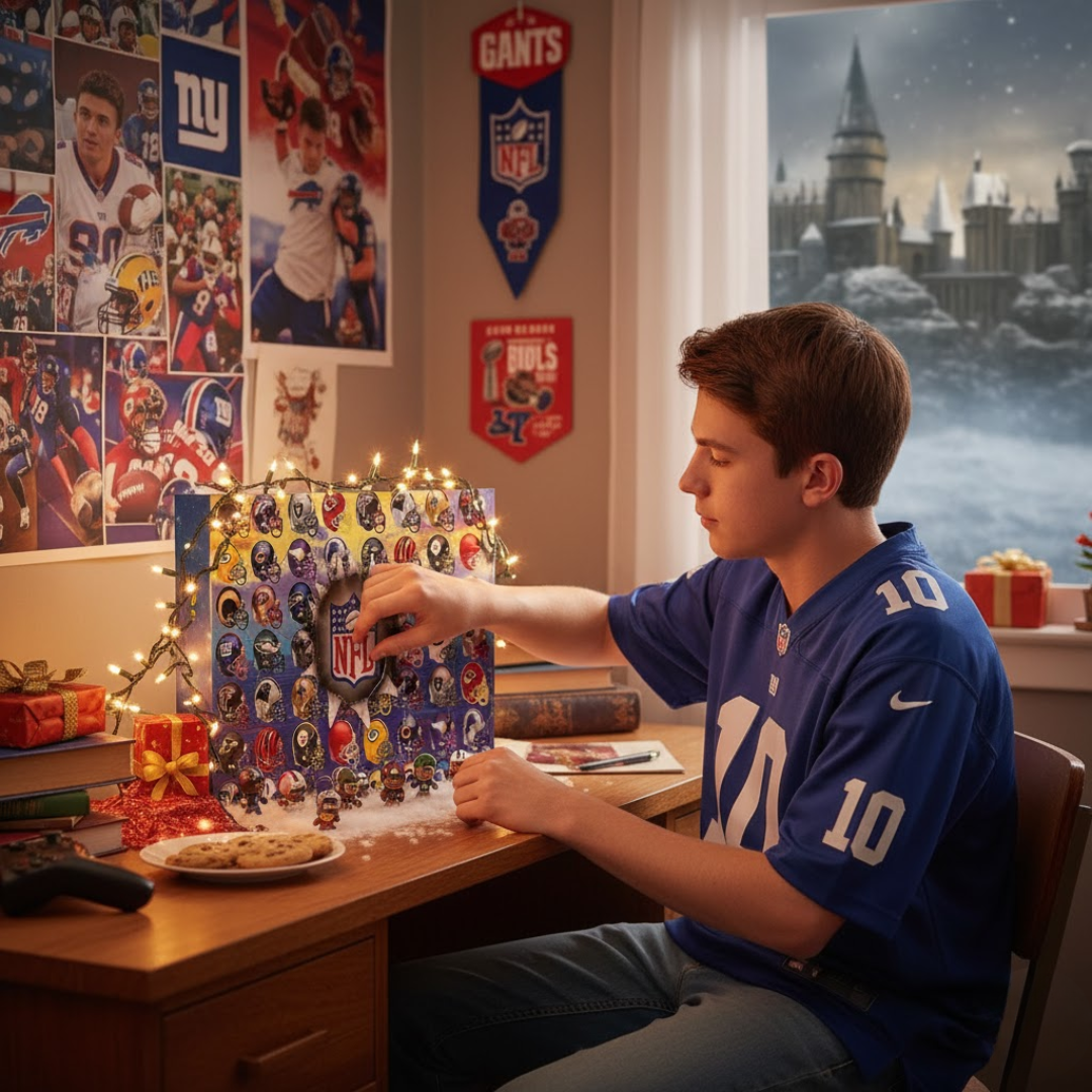 NFL Adventskalender – Team-Themen tägliche Überraschungen
