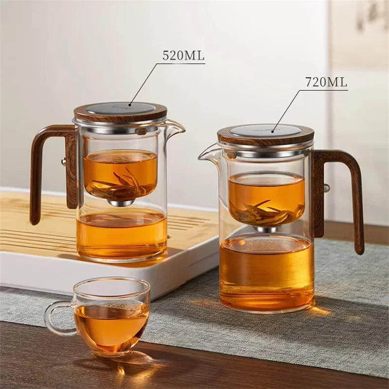 Glas Teekanne mit Sieb | PureTee