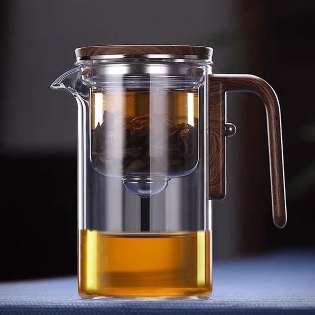 Glas Teekanne mit Sieb | PureTee