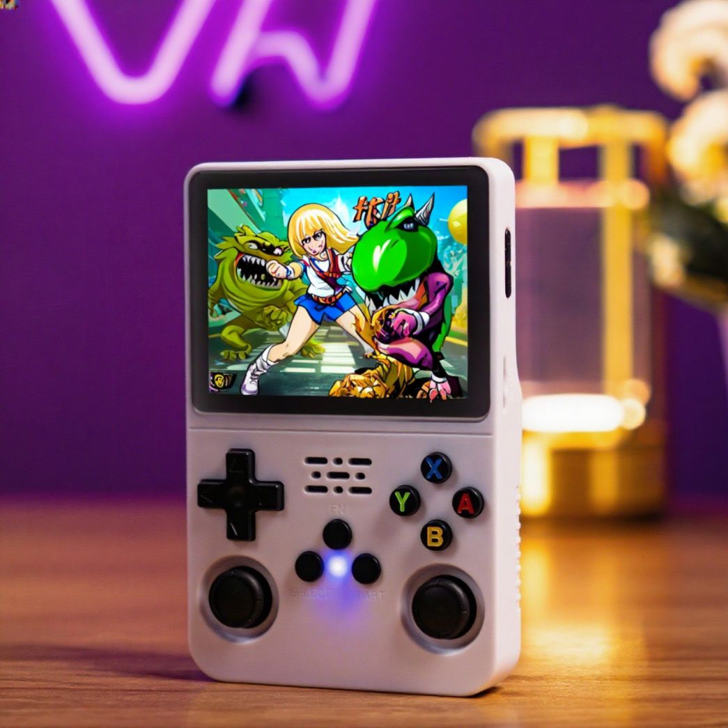Retro-Spielkonsole | Tragbare Retro-Konsole mit über 20.000 klassischen Spielen | RetroGame