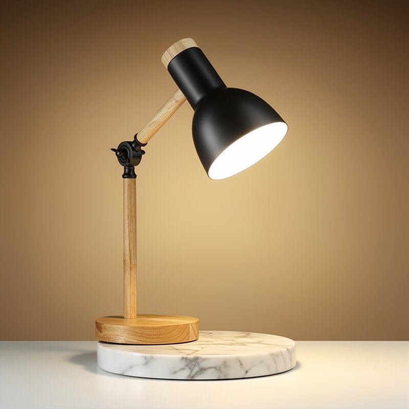 Holz Schreibtischlampe | Tischlampe | WoodLight