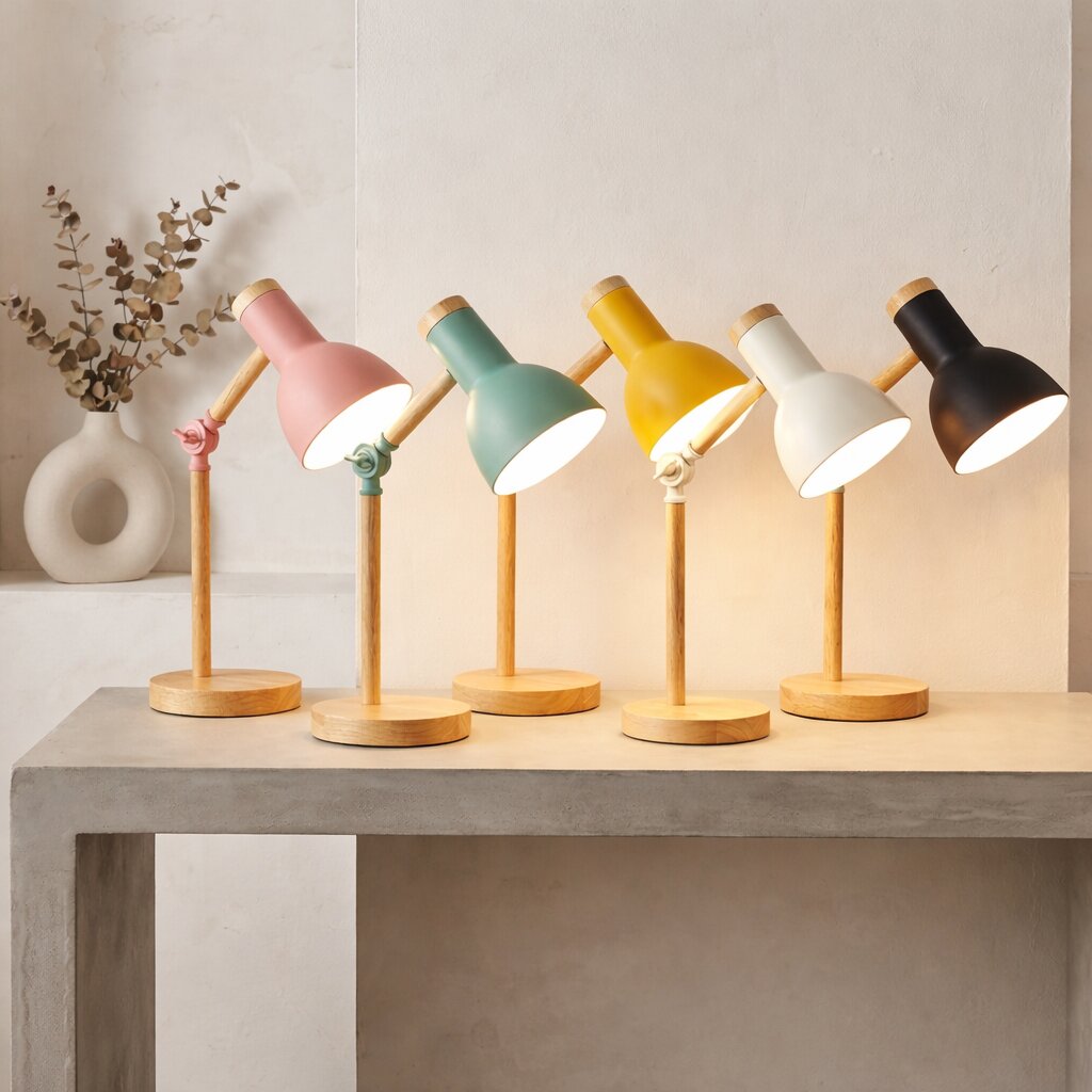 Holz Schreibtischlampe | Tischlampe | WoodLight