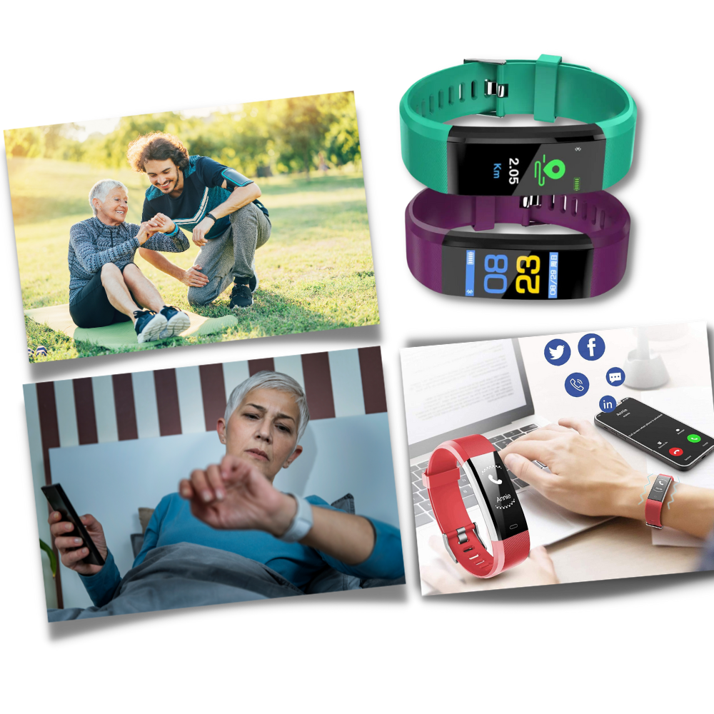Senioren Smartwatch | Herzfrequenz & Blutdruck immer im Blick