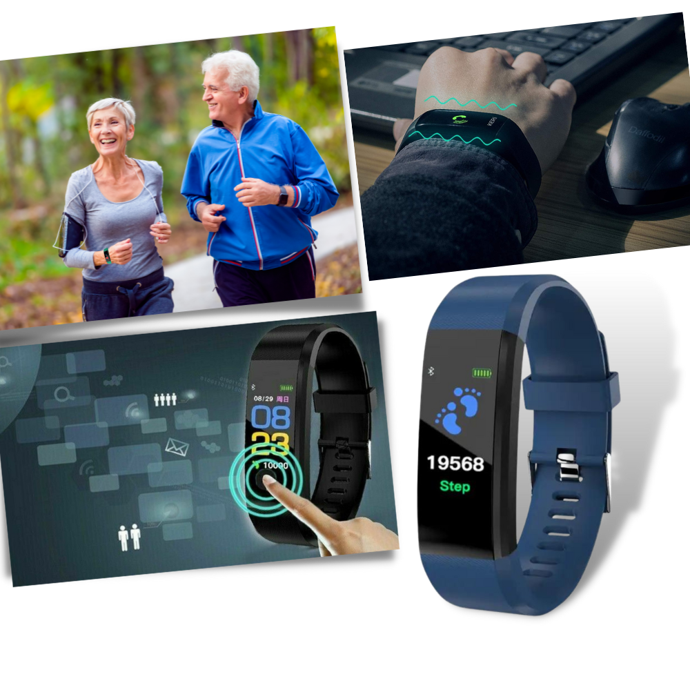 Senioren Smartwatch | Herzfrequenz & Blutdruck immer im Blick