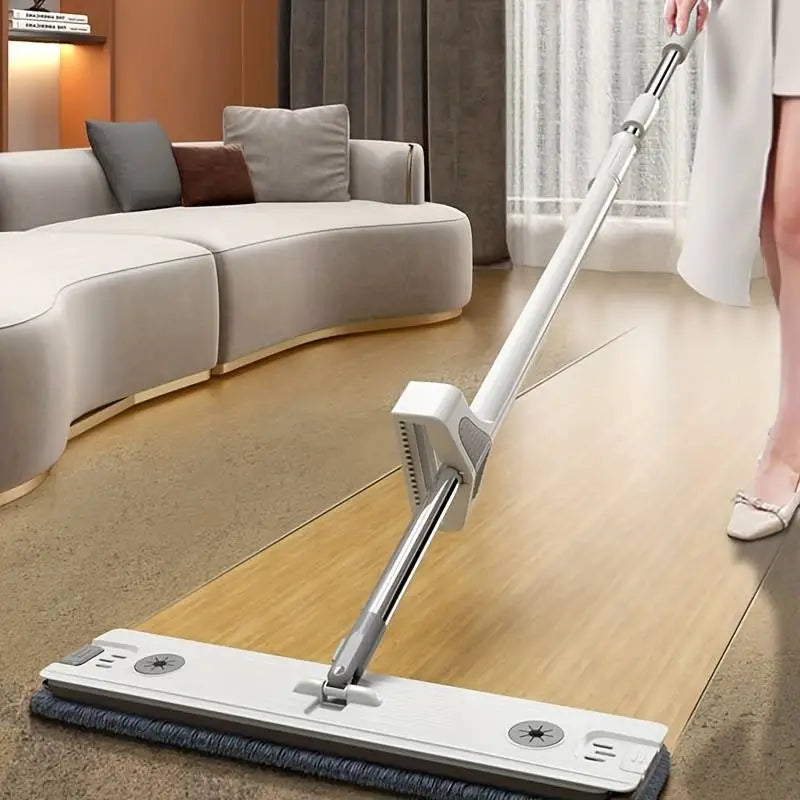 GlideMop - Automatischer 360° Mop + 3 Mikrofasertücher