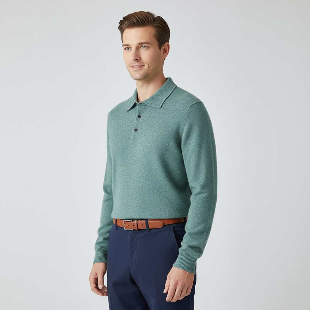 Kaschmir Poloshirt – Eleganz in Reinform