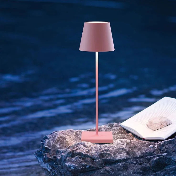 Tischlampe - LED-Beleuchtung - USB-Ladung