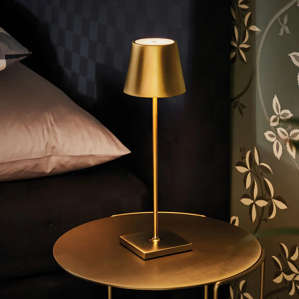 Tischlampe - LED-Beleuchtung - USB-Ladung